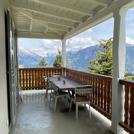 Charmant Appartement Au Vagabond Leysin Exterior photo