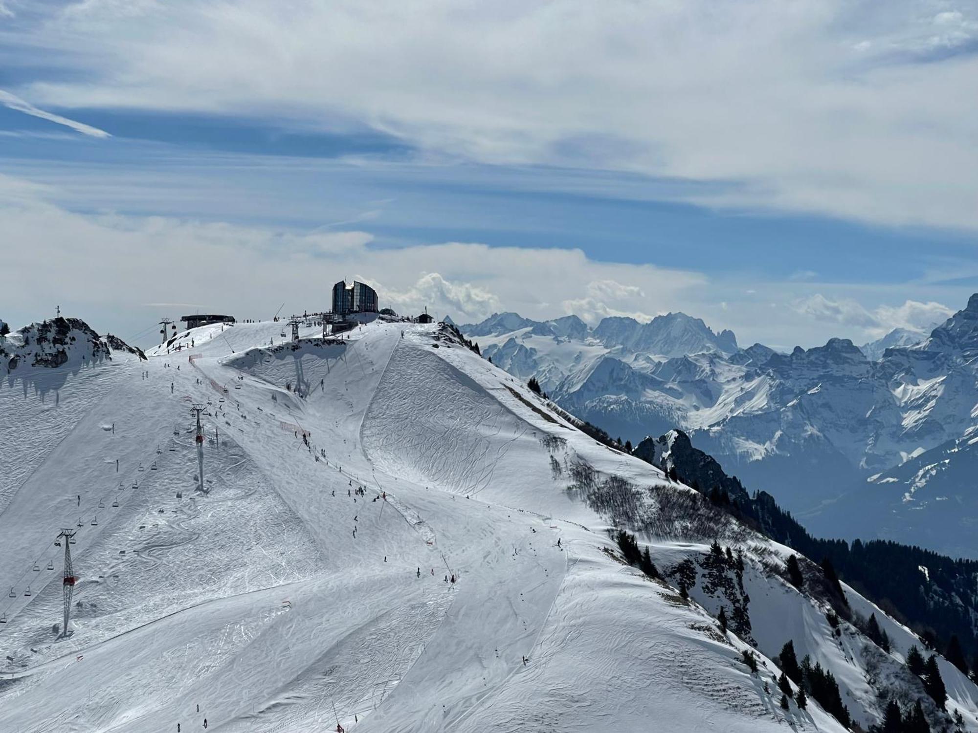 Charmant Appartement Au Vagabond Leysin Exterior photo