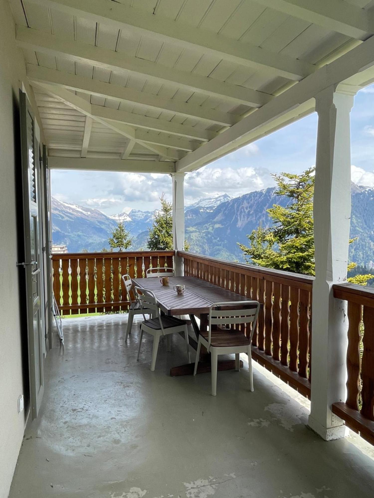 Charmant Appartement Au Vagabond Leysin Exterior photo